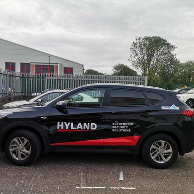 Die-Cut Vinyl Vehicle Graphics